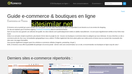 e-komerco.fr alternative sites