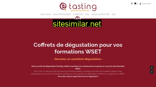 e-tasting.fr alternative sites