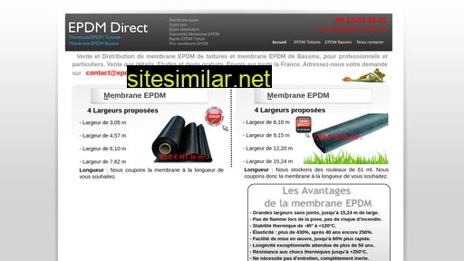 epdm-direct.fr alternative sites