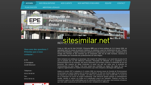 epe-peinture.fr alternative sites