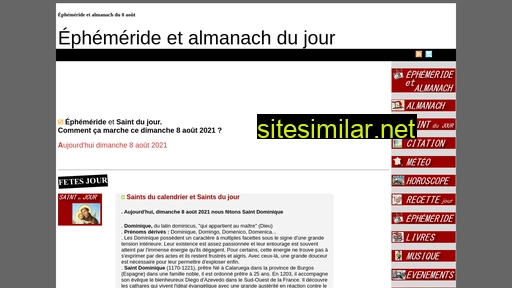 ephemeride-jour.fr alternative sites