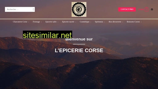 epicerie-corse.fr alternative sites