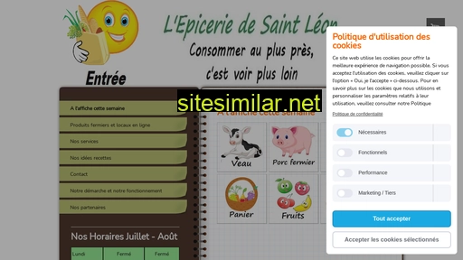 epicerie-stleon.fr alternative sites