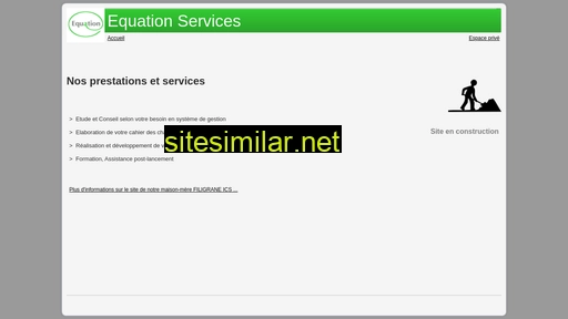 equation-services.fr alternative sites