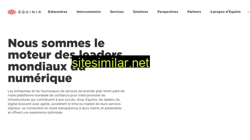equinix.fr alternative sites