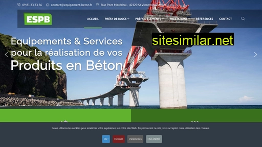 equipement-beton.fr alternative sites