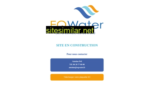 eqwater.fr alternative sites