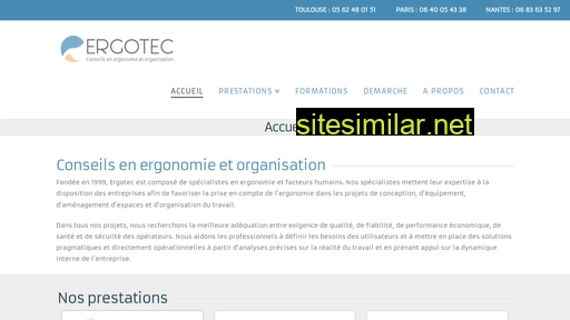 ergotec.fr alternative sites