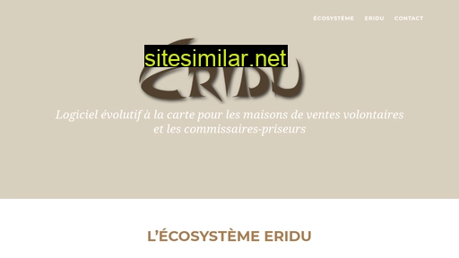 eridu.fr alternative sites