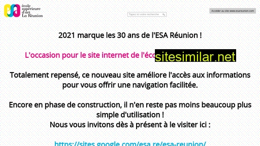 esareunion.fr alternative sites