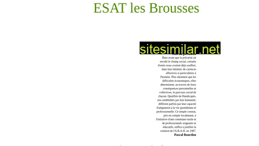 esat-ravieres.fr alternative sites