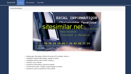 escalinfo.fr alternative sites