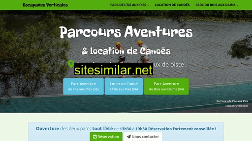 escapades-verticales.fr alternative sites