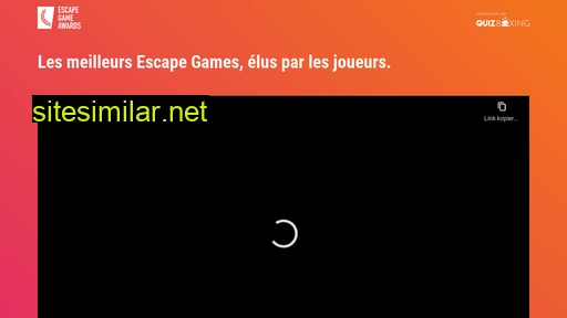 escapegameawards.fr alternative sites