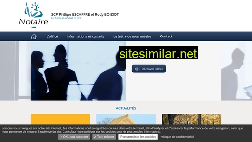 escaffre-boiziot.notaires.fr alternative sites