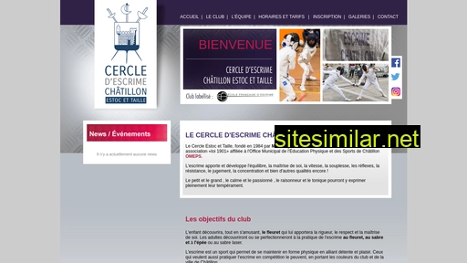 escrime-chatillon.fr alternative sites