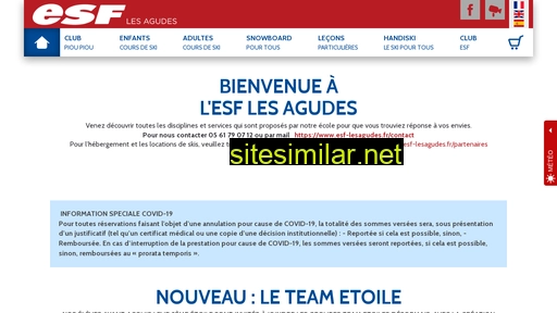 esf-lesagudes.fr alternative sites