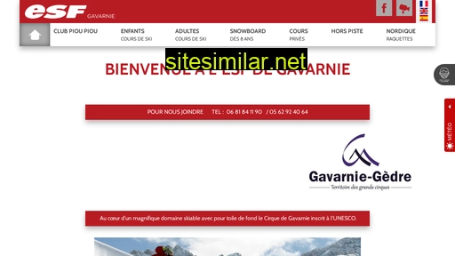 esf-gavarnie.fr alternative sites