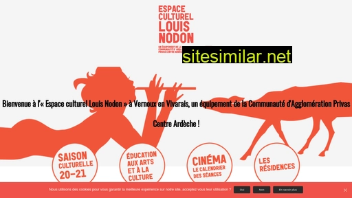 espace-culturel-nodon.fr alternative sites