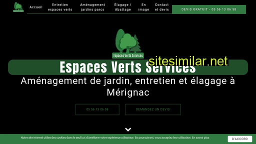 Espaces-verts-service-merignac similar sites