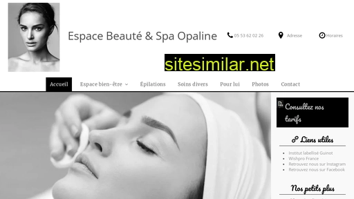 espacebeauteopaline-institut-spa-thiviers.fr alternative sites
