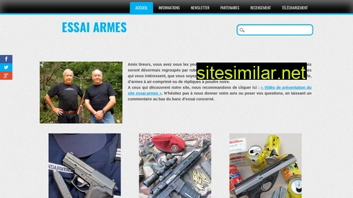 Essai-armes similar sites