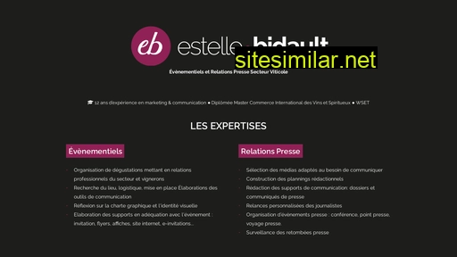 estellebidault.fr alternative sites