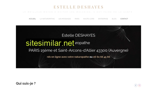 estelledeshayes-naturopathe.fr alternative sites
