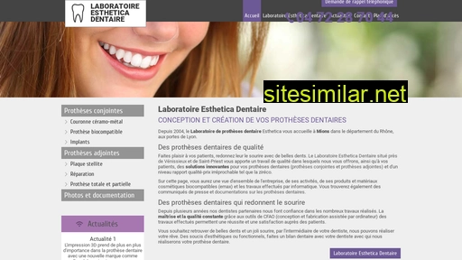 esthetica-dentaire.fr alternative sites