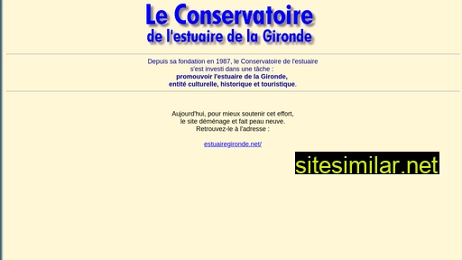 estuairegironde.free.fr alternative sites