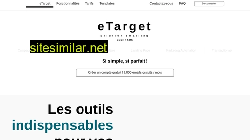etarget.fr alternative sites