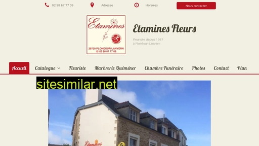 Etamines-fleuriste-ploneour-lanvern similar sites