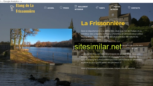 etangdelafrissonniere.fr alternative sites