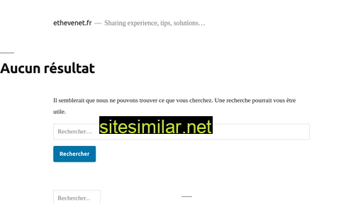 ethevenet.fr alternative sites