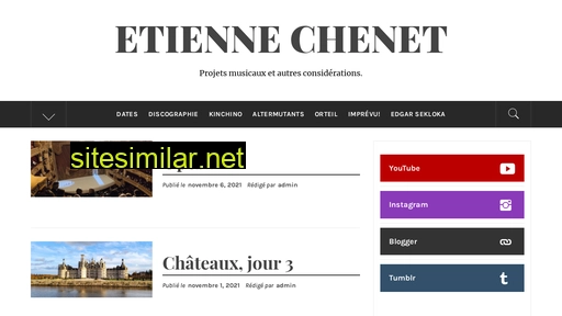 Etiennechenet similar sites