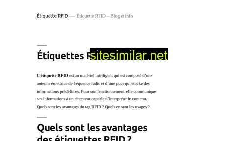 etiquetterfid.fr alternative sites