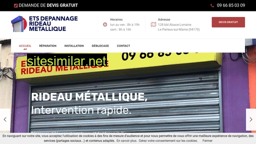 ets-depannage-rideau-metallique.fr alternative sites