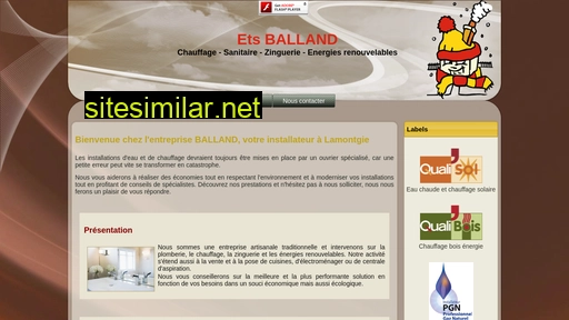 ets-balland.fr alternative sites