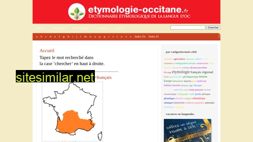 etymologie-occitane.fr alternative sites