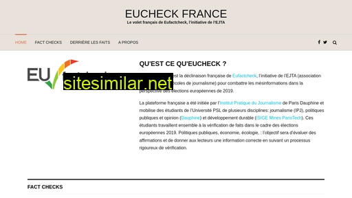 eucheck.fr alternative sites