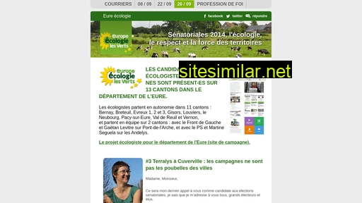 eure-ecologie.fr alternative sites
