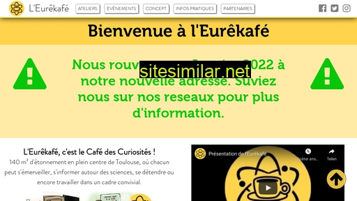 eurekafe.fr alternative sites