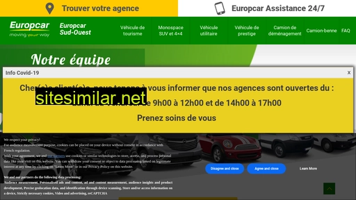 europcar-sudouest.fr alternative sites