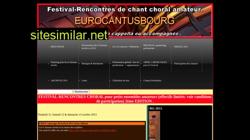 eurocantusbourg.fr alternative sites