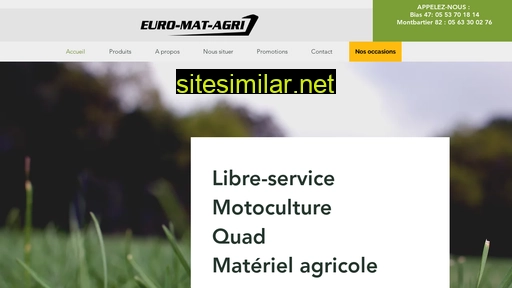 euromatagri.fr alternative sites