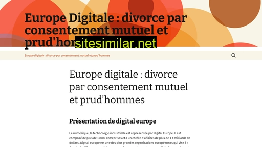 europe-digitale.fr alternative sites