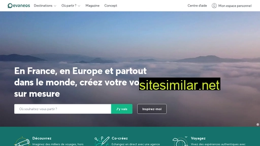 evaneos.fr alternative sites