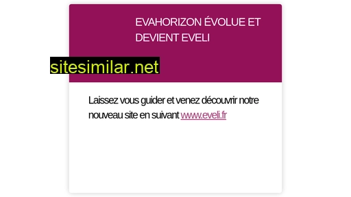 evahorizon.fr alternative sites