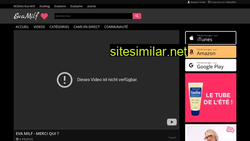 evamilf.fr alternative sites