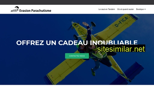 evasion-parachutisme.fr alternative sites
